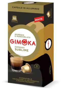 Kawa w kapsułkach Gimoka Nespresso Sublime, 10 sztuk