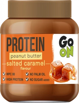 Masło orzechowe Sante Go On Protein, słony karmel, 350g