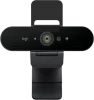 Kamera internetowa Logitech Brio 4K Ultra HD + etui, czarny