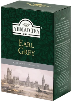 Herbata earl grey czarna liściasta Ahmad Tea, 100g