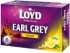 Herbata Earl Grey czarna smakowa w torebkach Loyd Lemon, cytryna, 60 sztuk x 1.5g