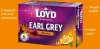 Herbata Earl Grey czarna smakowa w torebkach Loyd Orange, pomarańcza, 60 sztuk x 1.5g