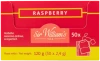 Herbata owocowa w kopertach Sir William’s Tea Raspberry, malina, 50 sztuk x 2.4g