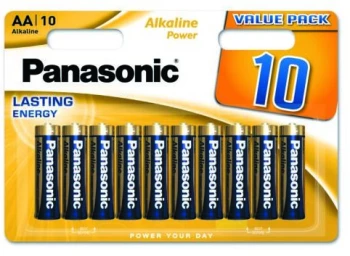 Bateria alkaliczna Panasonic Alkaline Power, AA, 1.5V, LR6, 10 sztuk