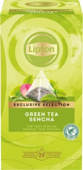 Herbata zielona w piramidkach Lipton Piramida Green Tea Sencha, 25 sztuk x 1.8g