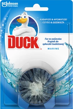 Krążek do spłuczki toaletowej Duck 3w1, morski, 50g
