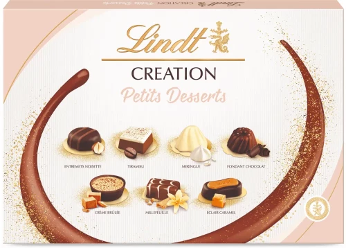 Bombonierka Lindt Creation Petits Desserts, mix smaków, 413g