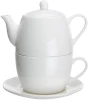 Zestaw do herbaty Altom Design Tea For One Regular, porcelana, kremowy