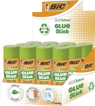 Klej w sztyfcie BIC ECOlutions Glue Stick, 36g, 12 sztuk