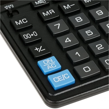 Kalkulator biurowy Eleven SDC-888TII, 12 cyfr, czarno-złoty
