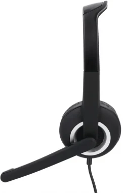 Słuchawki przewodowe Hama HS-P150 PC Office Headset, z mikrofonem, czarny