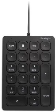 Klawiatura przewodowa Kensington, numeryczna, 21 klawiszy, czarny