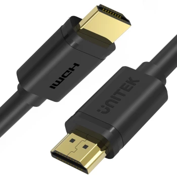 Kabel HDMI- HDMI 2.0 Unitek C11061BK-0.3M, 30cm, czarny