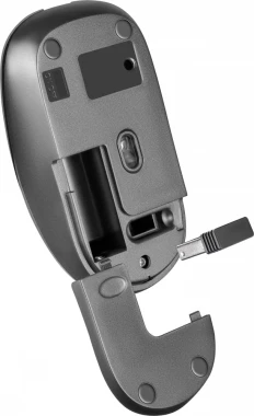 Mysz bezprzewodowa Defender Wave MM-995 RF, optyczna, srebrny
