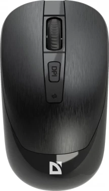 Mysz bezprzewodowa Defender Wave MM-995 RF, optyczna, czarny