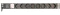 Listwa zasilająca rack (PDU) Gembird EG-PDU-014-FC14, 3m, 8 gniazd FR, wtyk C14, czarny