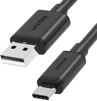 Kabel USB-A - USB-C Unitek, 0.5m, czarny
