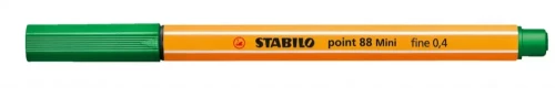 Cienkopis Stabilo Point 88 mini 688/08-1, 0.4mm, 8 sztuk, w etui, mix kolorów