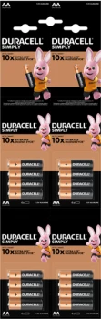Bateria alkaliczna Duracell, AA (R6), 1.5V, 16 sztuk