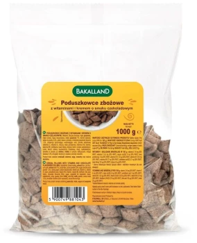 Poduszkowce zbożowe Bakalland, czekoladowy, 1kg