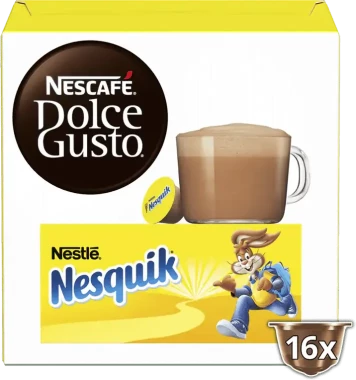 Czekolada w kapsułkach Nescafe Dolce Gusto Nesquik, 16 sztuk