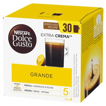 Kawa w kapsułkach Nescafe Dolce Gusto Grande, 30 sztuk