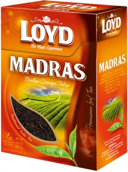 Herbata czarna liściasta Loyd Madras, 100g