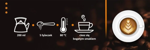 Kawa rozpuszczalna Mokate Cappuccino, słony karmel, 110g