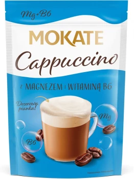 Kawa rozpuszczalna Mokate Cappuccino, z magnezem, 110g