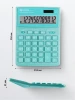 Kalkulator biurowy Eleven SDC-444XRGNE, 12 cyfr, zielony