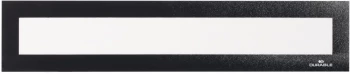 Ramka magnetyczna do nagłówków Durable Duraframe Magnetic Top, 323x66mm, 5 sztuk, czarny