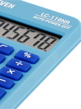 Kalkulator kieszonkowy Eleven LC-110NR-BL, 8 cyfr, niebieski