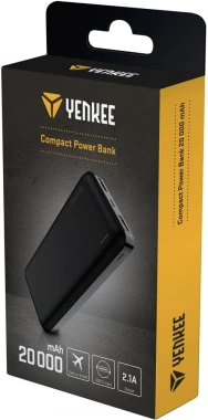 Powerbank Yenkee YPB 2020, 20000 mAh, czarny