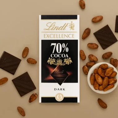 Czekolada gorzka Lindt Excellence, 70%  cocoa, 100g