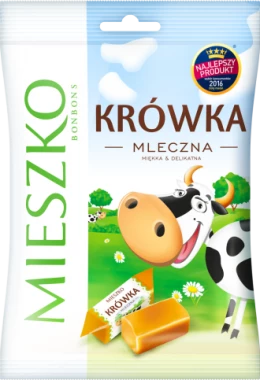 Cukierki Mieszko Krówka, mleczny, 215g