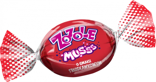 Cukierki Mieszko Zozole, jabłko/wiśnia/truskawka, 75g