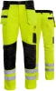 Spodnie do pasa Procera Promonter 260 HV, gramatura 260g, rozmiar 52, żółty neonowy