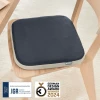 Poduszka balansująca na krzesło Leitz Ergo, z pokrowcem, ciemnoszary