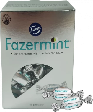Cukierki Fazer Fazermint, miętowy, 150g