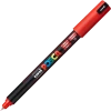 Marker z farbą plakatową Uni Posca PC-1MR, 0.7mm, czerwony