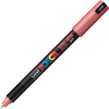 Marker z farbą plakatową Uni Posca Metallic PC-1MR, 0.7mm, czerwony