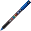 Marker z farbą plakatową Uni Posca PC-1MR, 0.7mm, niebieski