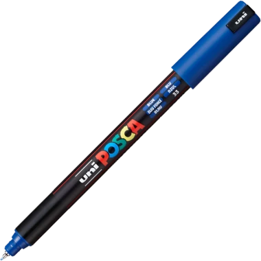 Marker z farbą plakatową Posca PC-1MR, 0.7mm, niebieski