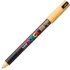Marker z farbą plakatową Uni Posca PC-1MR, 0.7mm, pastelowy morelowy