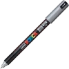 Marker z farbą plakatową Posca PC-1MR, 0.7mm, srebrny