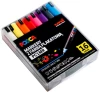 Marker z farbą plakatową Uni Posca PC-1MR, 0.7mm, 16 sztuk, mix kolorów