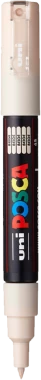 Marker z farbą Uni Posca PC-1M, okrągła, 0.7mm, beżowy