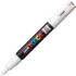 Marker z farbą Uni Posca PC-1M, okrągła, 0.7mm, biały
