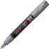 Marker z farbą Posca PC-1M, okrągła, 0.7mm, srebrny