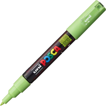 Marker z farbą Uni Posca PC-1M, okrągła, 0.7mm, zielony pastelowy